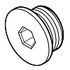 М25 HWA-PLUG-M25-EXE-PLASTIC Полиамидная заглушка отверстия клеммной коробки