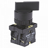 Переключатель NP2-EJ35, 3 положения фиксацией, 1НО+1НЗ, IP40 (R)