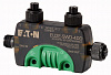 EU2E-SWD-4DD SWD T-Connector модуль ввода/вывода IP67, 24 В пост. тока, четыре входа/выхода с питанием, с возможностью настройки, два гнезда входа/выхода M12
