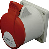 Розетка встраиваемая EER-3253 IP54 (32A, 400V, 3P+N+PE)