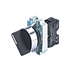 Переключатель NP2-BD31, 3 положения фиксацией, 1НО, IP40 (R)