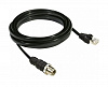Шина ТМ7, прямой M12-B 4pin, Male-без разъема, 10м, TCSXCN1MNX10E
